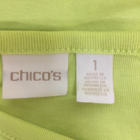 ❤️ CHICOS Long Sleeve Top - Picture 3 of 4